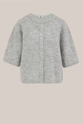 Damenstrickjacke mit Strukturmuster