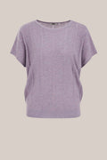 Damen-Jerseyshirt mit Glitzereffekt