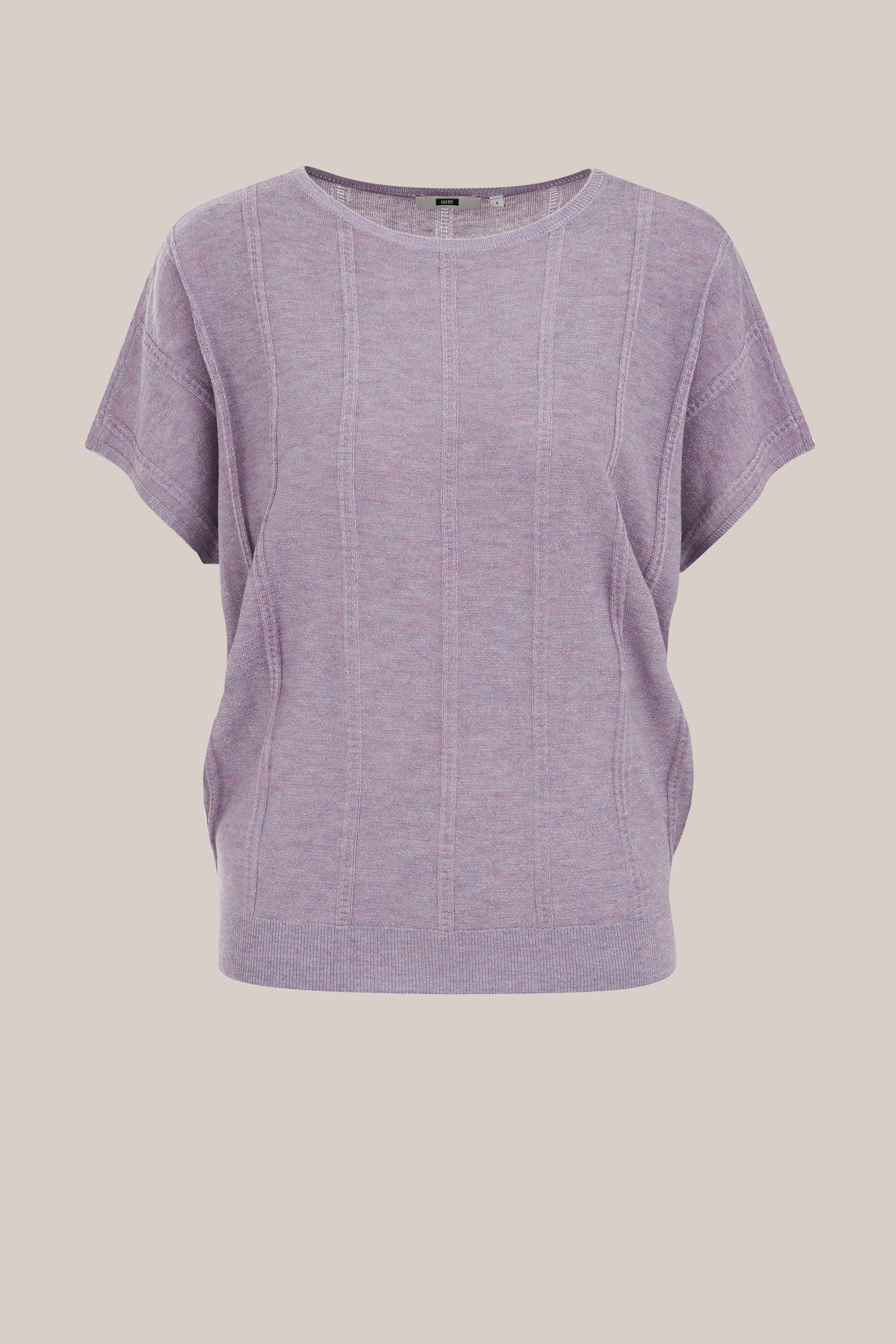 Damen-Jerseyshirt mit Glitzereffekt